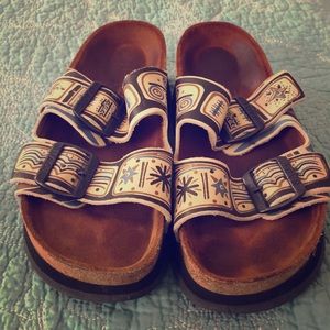 Naot women’s sandals.